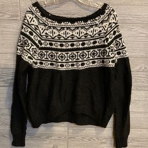 Crew neck winter ski sweater | S / M fit